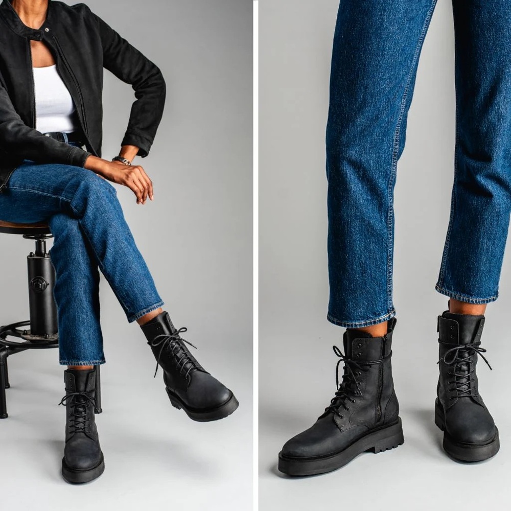 Thursday Boot Company Black Combat Boots